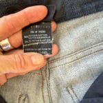 Derek Lam  wide flare leg dark denim jeans Photo 12