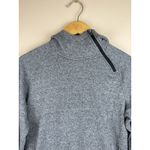 The North Face Women’s Grey Heather Hoodie Sweatshirt, Size S, Long Sleeve Photo 1