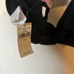 Aerie Triangle Swim Bikini Top V-Neck Black NWT Medium Removable Pads Neutral Photo 7