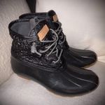 Sperry Women’s Top-Sider Saltwater Duck Boots Sz 8 Photo 0