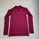 Lululemon Rest Less 1/2 Zip Star Ruby Photo 4