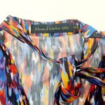 House of Harlow 1960 X REVOLVE Joli Tie Cuff Blouse in Blue Multi XXS Orange Photo 5