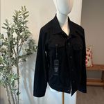 Liverpool Jean Co. Black Knit Denim Jacket New! Photo 6