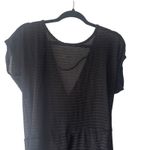 Jordan Taylor Women's Size Large Black Mesh Swimming Suit Cover Up Photo 1