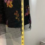 Modcloth NWOT Delightful Sight Black Floral Dress Mesh Mini Cocktail Party New Photo 7