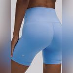 Lululemon x Peloton Wunder Train HR Short 6” Pool Party Size 6 Blue Photo 3