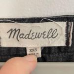 Madewell Denim Side-Lace Top in Sloan Black  Size XXS Photo 9