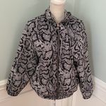 Urban Outfitters Nathan Snakeskin Animal Print Jacket Womens Small Photo 2