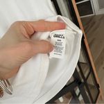 Daily Drills  varsity baby tee logo patch contrast trim ribbed short sleeve crop Photo 2