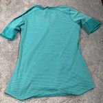 Marmot  Teal Striped short sleeve Top small Photo 6