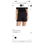frame denim FRAME Shorts Women XS Black Le Beau Linen Cuffed NWT Lagenlook‎ Preppy Summer Photo 1