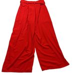Flying Tomato Red Belted Wide Leg Pants Size Small Photo 5