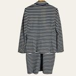Juicy Couture Regal Angel Stripe Ponte 2 Piece Dress Jacket Set Size L Photo 12