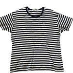 Izod Women's Blue Striped Crew Neck T Photo 0