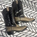 Texas Boot Company Brown/Tan Cowboy boots size 5 Black Photo 4