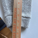 Sweaty Betty Restful Boucle 1/2-Zip Sweatshirt Women's Large Gray White Photo 8