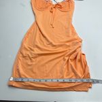 Outcast‎ Dionne Mini Orange Lace Trim Dress Womens Size XS Bodycon Stretchy NEW Photo 10