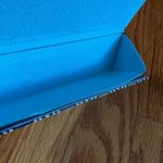 Jonathan Adler Blue & White Geometric Glass hard Case‎ Traingle Shape Photo 3