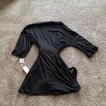 Linea Donatella Linea Donatelle Floral Black White 2 Piece Robe/Chemise Set SIZE M Photo 8