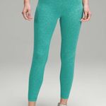 Lululemon  Wunder Train High Rise Tight Leggings Blaze Maldives Green Size 0 Photo 0