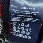 Tommy Hilfiger Striped Chunky Cable Knit Crew Neck Sweater Photo 7