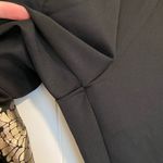 Say What? EUC Say What‎ women’s black gold floral print leggings large Photo 3