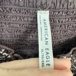 American Eagle Outfitters Smocked Paisley Print Crop Tank Top Women XL Festival Photo 7