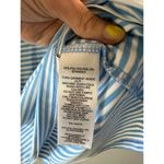 Vineyard Vines Top Women's Small Blue White Sankaty Striped Boatneck Nautical Photo 4