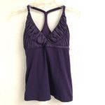 Lululemon  Pure Balance racer back purple tank top 10 Photo 2