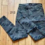 Hudson Size 27 Camo Barbara High Waist Super Skinny Jeans MRSP $ 195 Photo 0