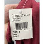 Cooper St Dress Womens 2 Mulberry Ruffle Wrap Tulip Hem Midi Nordstrom 18CS08450 Red Photo 4