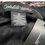 Candalite Dress 1X Black Pink Embroidered Floral Mesh Classic Formal Whimsygoth Photo 10