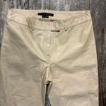 Theory  100% Leather Beige Flared Pants Size 2 Photo 14