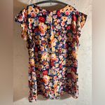 Alex and Lili Floral Flutter Sleeve Women's Top
Summer business casual cottage Red Size M Photo 3