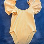 ZARA Ruffle Sleeve Bodysuit Photo 1