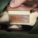 Dooney & Bourke Vtg Genuine Florentine Vacchetta Leather Saddle Crossbody Bag Photo 11