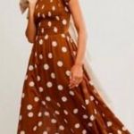 Free People  Polka Dot Maxi Dress - Size Medium (New) Photo 0