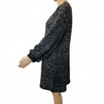 Lucky Brand  Womens Knit Sweater Shift V-Neck Dress Size Large Photo 2