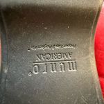 Munro  "Vail" Red Leather Zipper Slip-On Clog Shoes - Women's 10 Photo 5