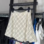 Princess Polly Ailisha Yellow Plaid Wrap Mini Skirt Photo 8