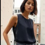 Nation Ltd Eliza muscle tank top black small classic elegant Photo 0