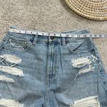 American Eagle Women’s Comfort Stretch Waistband Curvy Mom Shorts Distressed 6 Photo 9