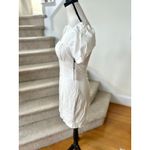 ASTR NWT  White Milkmaid Puff Sleeve Mini Dress Photo 3
