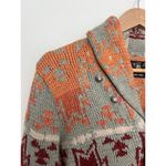 RRL Ralph Lauren Hand Knit Ranch Cardigan Sweater Aztec Gray Women's Size S 2 Photo 3
