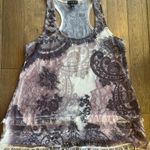 FANG Sheer Tank Top Purple Size L Photo 0