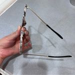 Marble Black and White Patterned Sunglasses Photo 4