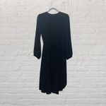 ASTR The Label Black Silk Wrap Dress XL • Hi Photo 3