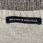 Brandy Melville  Gray Sweater Photo 9