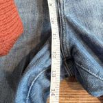 Warp + Weft Los Feilz Women's Distressed Jeans High Rise Relaxed Straight 32x28 Blue Size undefined Photo 12