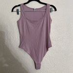 Lululemon  Wundermost Ultra-Soft Nulu Square-Neck Sleeveless Bodysuit size Small Photo 3